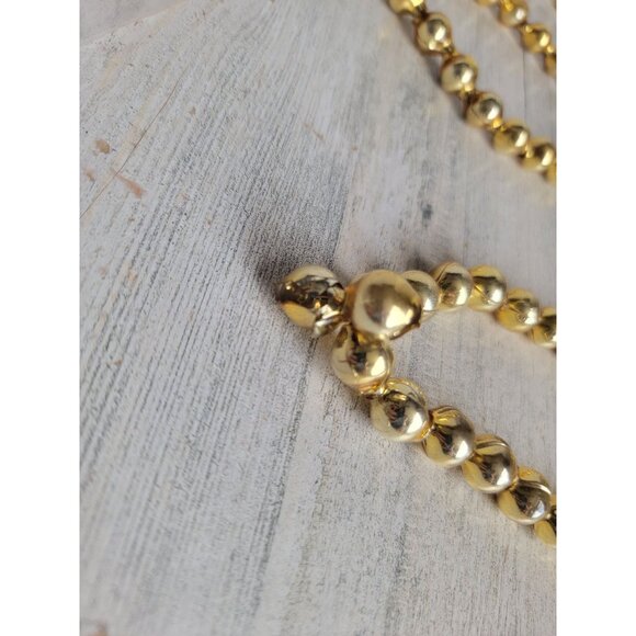 Vintage medium red mercury glass beaded Garland Xmas decor - Picture 10 of 10